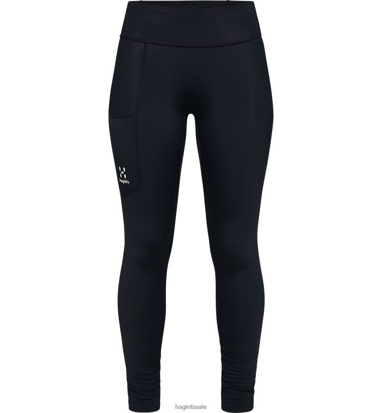 Tarn Blue Women Haglofs L.I.M Leap Tights Bottoms ZXT0L798