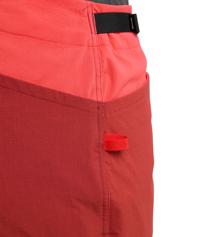 Corrosion/Poppy Red Women Haglofs Roc Spitz Shorts Bottoms ZXT0L786