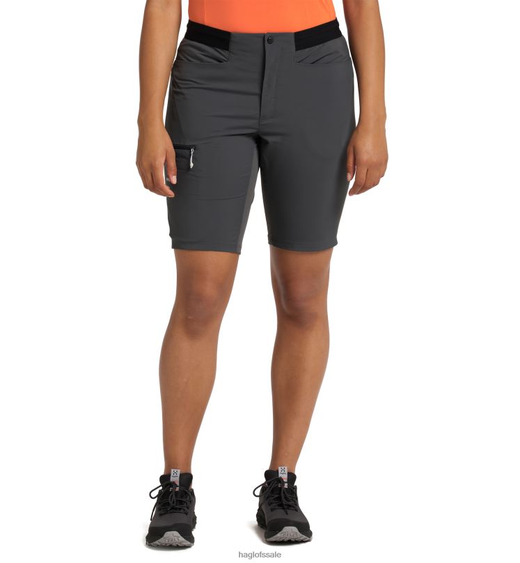 Magnetite Women Haglofs L.I.M Rugged Shorts Bottoms ZXT0L788