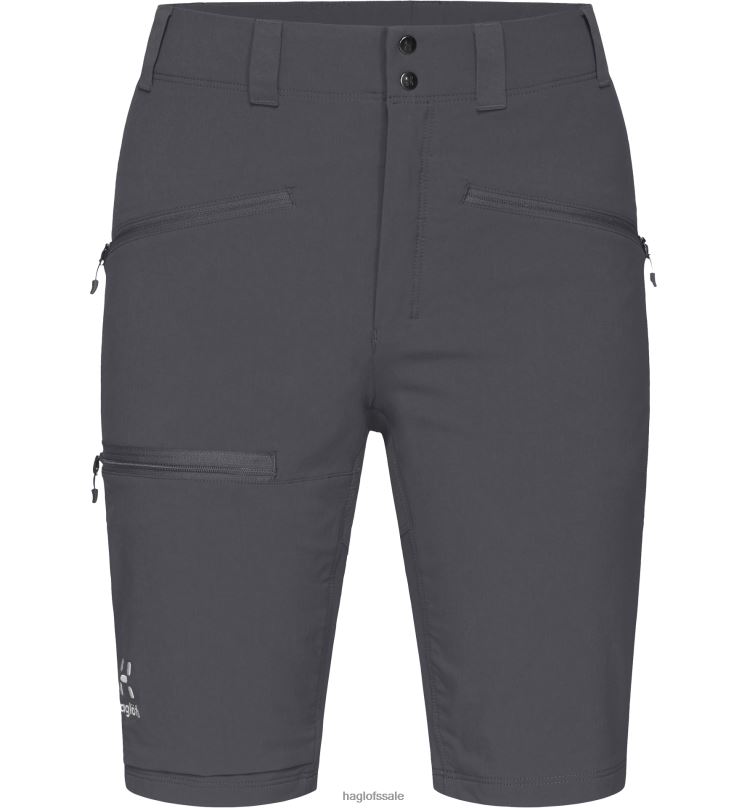 Magnetite Women Haglofs Mid Slim Shorts Bottoms ZXT0L773