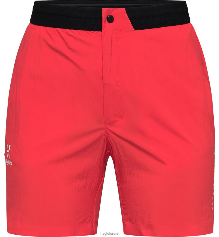 Poppy Red Women Haglofs L.I.M Strive Lite Shorts Bottoms ZXT0L783
