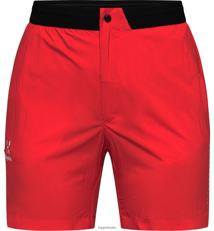 Poppy Red Women Haglofs L.I.M Strive Lite Shorts Bottoms ZXT0L783