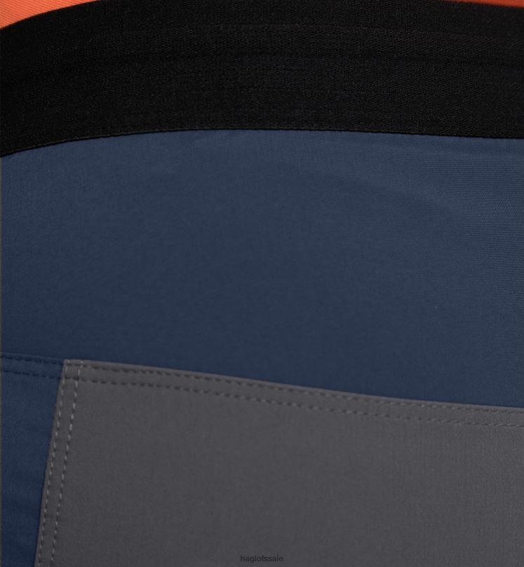 Tarn Blue/Magnetite Women Haglofs L.I.M Rugged Shorts Bottoms ZXT0L789