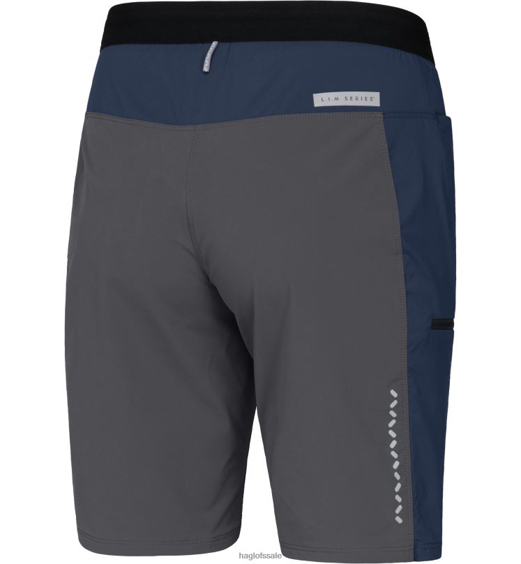 Tarn Blue/Magnetite Women Haglofs L.I.M Rugged Shorts Bottoms ZXT0L789