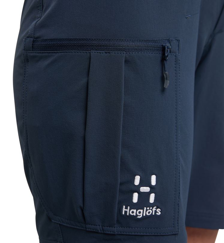 Tarn Blue Women Haglofs Lizard Softshell Shorts Bottoms ZXT0L779