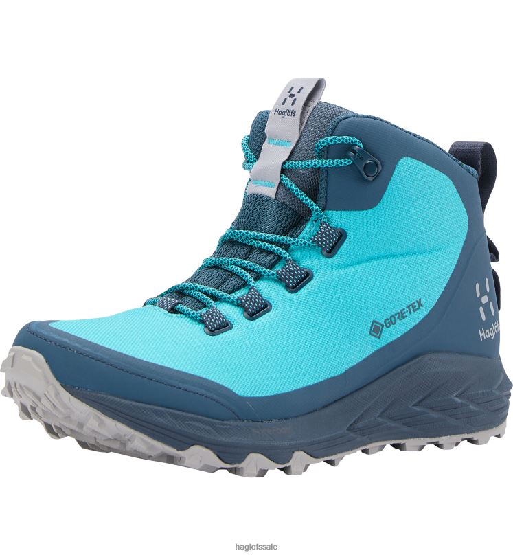Maui Blue Women Haglofs L.I.M FH GTX Mid Shoes ZXT0L815