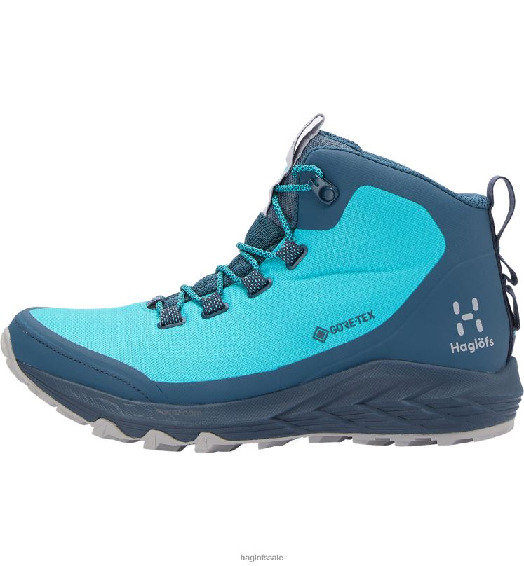 Maui Blue Women Haglofs L.I.M FH GTX Mid Shoes ZXT0L815