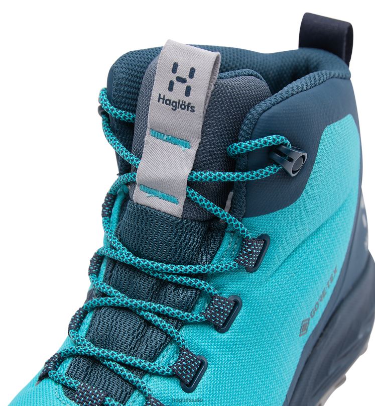 Maui Blue Women Haglofs L.I.M FH GTX Mid Shoes ZXT0L815
