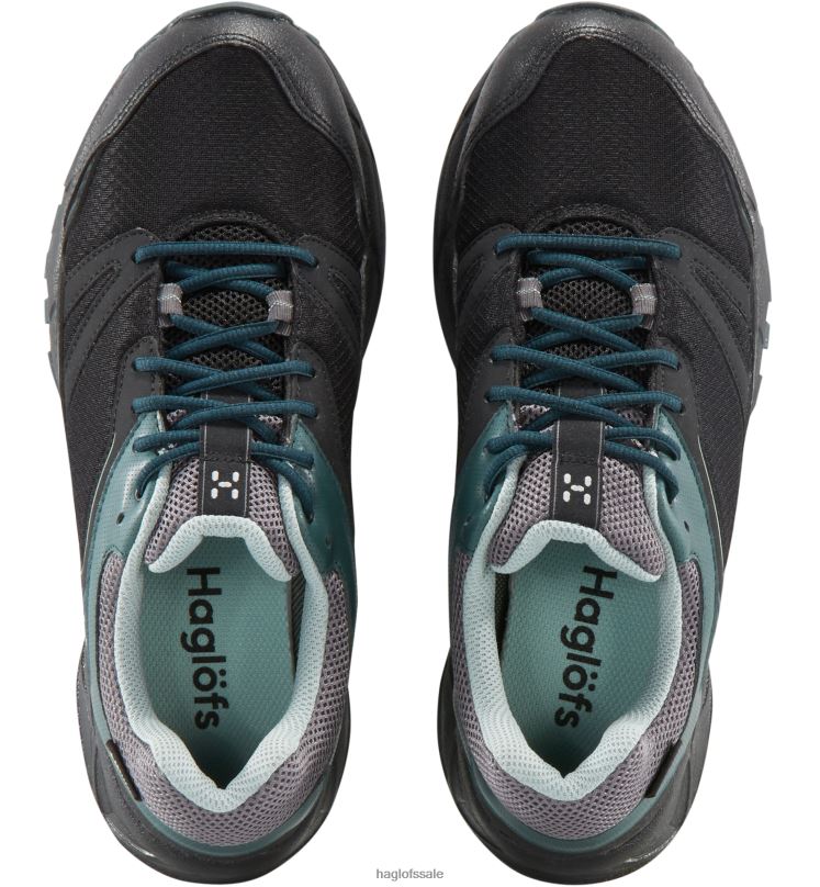 Mineral/True Black Women Haglofs Trail Fuse GTX Low Shoes ZXT0L812