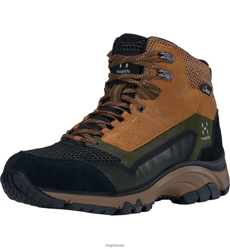 Oak/Deep Woods Women Haglofs Skuta Proof Mid Shoes ZXT0L809