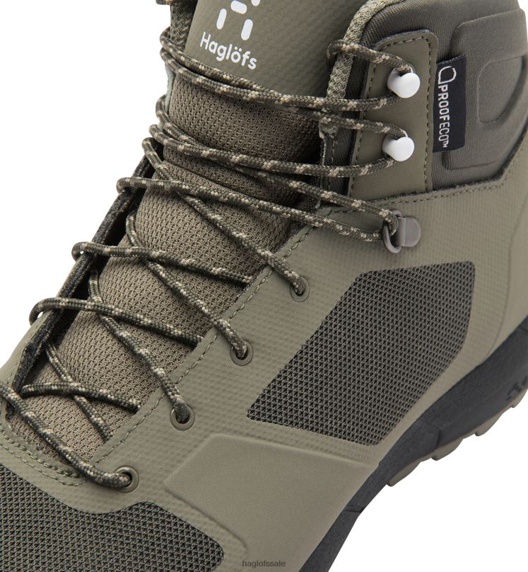 Sage Green/Deep Woods Women Haglofs L.I.M Proof Mid Shoes ZXT0L814