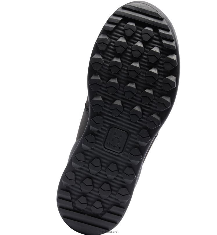 True Black/Purple Rain Women Haglofs Duality AT1 GTX Mid Shoes ZXT0L827