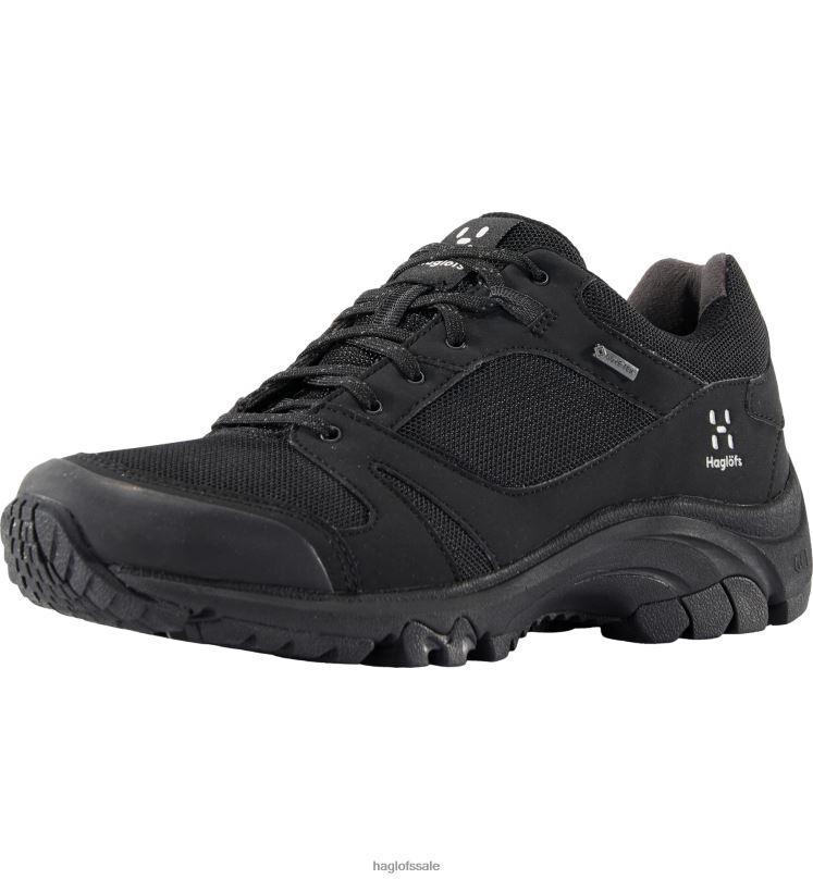 True Black Women Haglofs Ridge Synthetic GTX Low Shoes ZXT0L823