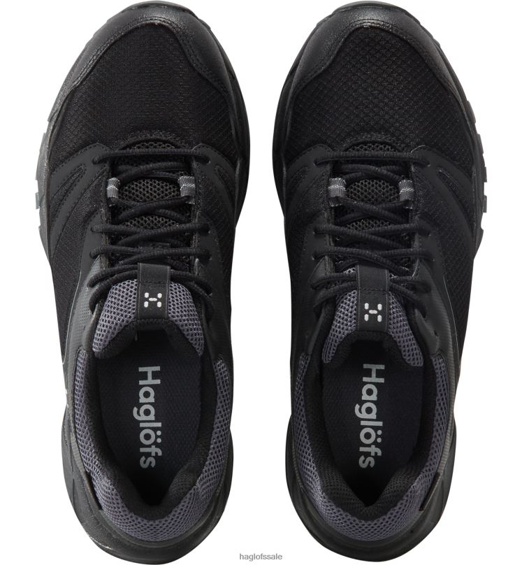 True Black Women Haglofs Trail Fuse GTX Low Shoes ZXT0L811