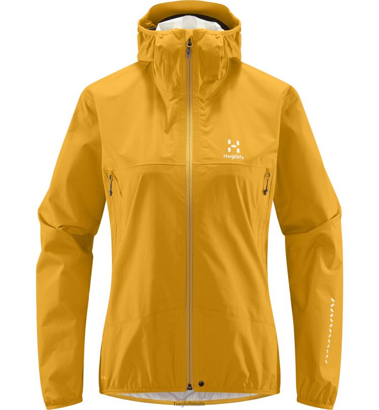 Autumn Leaves Women Haglofs L.I.M Proof Jacket Tops ZXT0L582