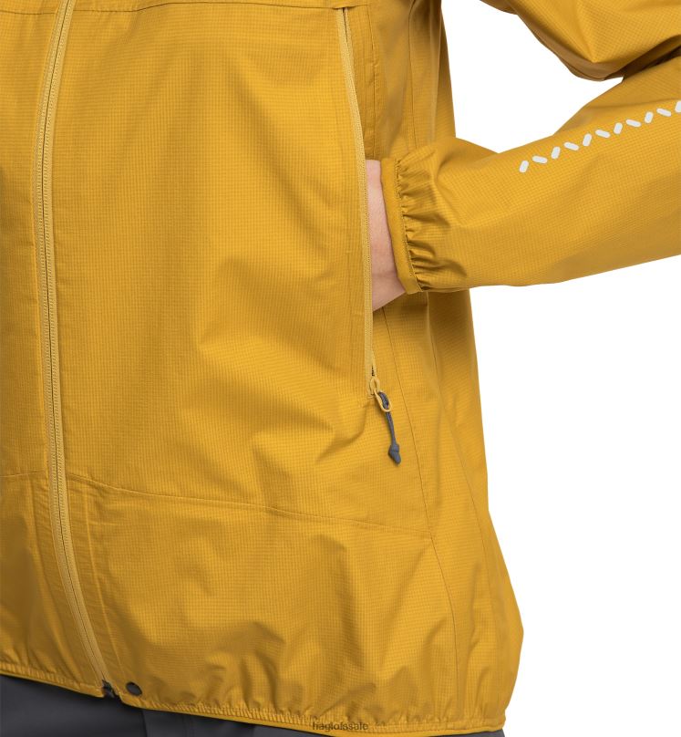 Autumn Leaves Women Haglofs L.I.M Proof Jacket Tops ZXT0L582