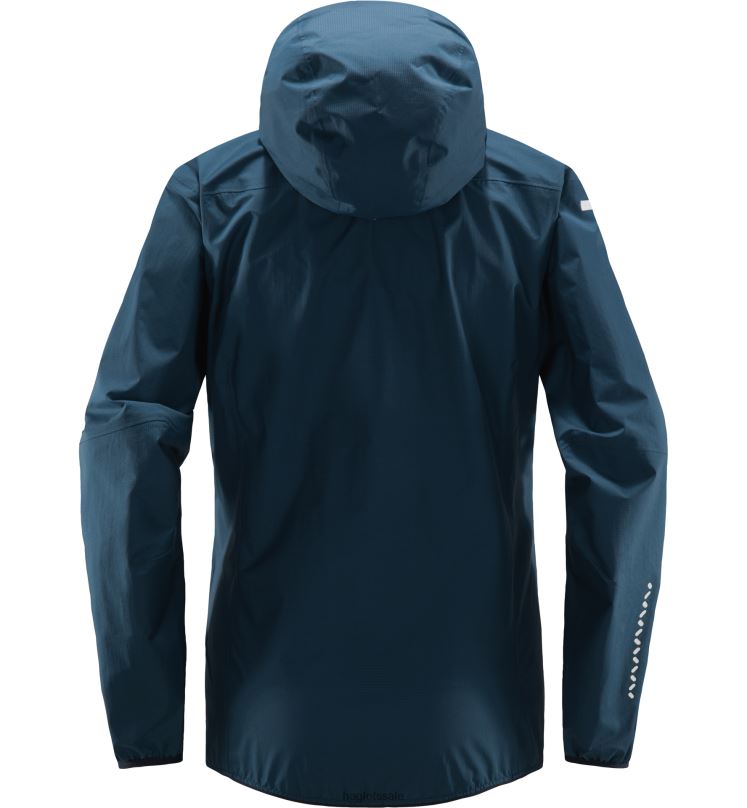 Dark Ocean Women Haglofs L.I.M Proof Jacket Tops ZXT0L581