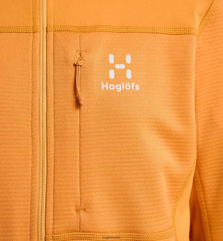 Desert Yellow Women Haglofs L.I.M Mid Multi Hood Tops ZXT0L599