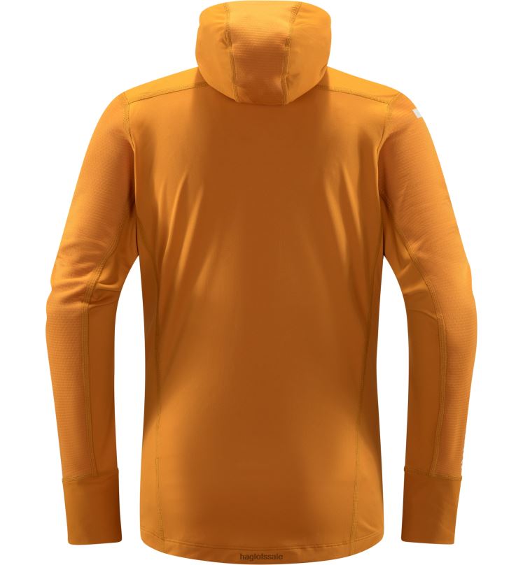 Desert Yellow Women Haglofs L.I.M Mid Multi Hood Tops ZXT0L599