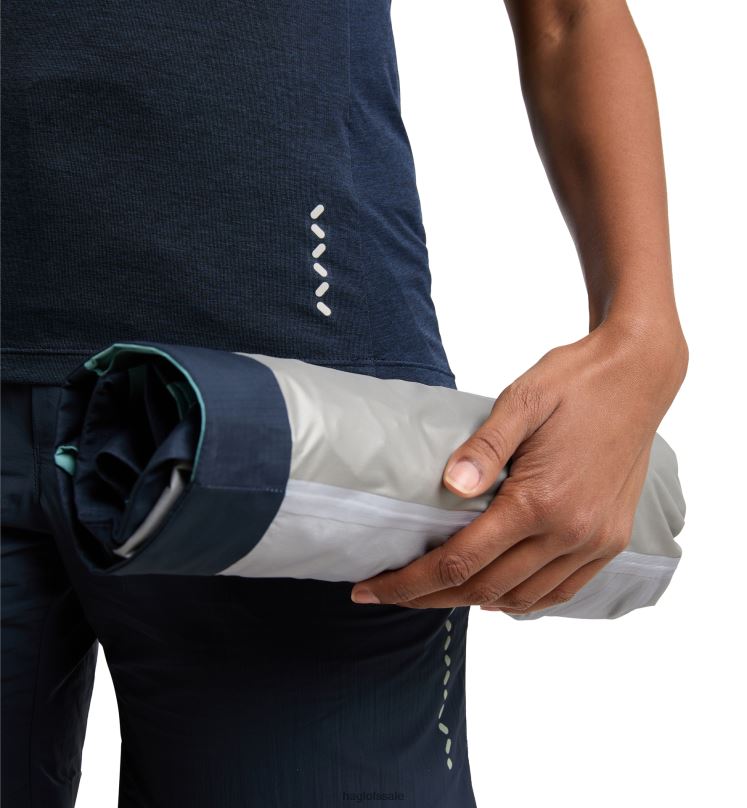 Frost Blue/Tarn Blue Women Haglofs L.I.M Rugged GTX Jacket Tops ZXT0L633