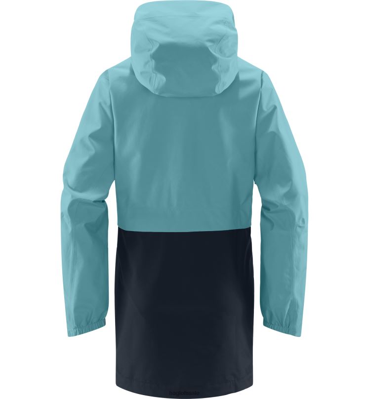Frost Blue/Tarn Blue Women Haglofs Wilda GTX Parka Tops ZXT0L677