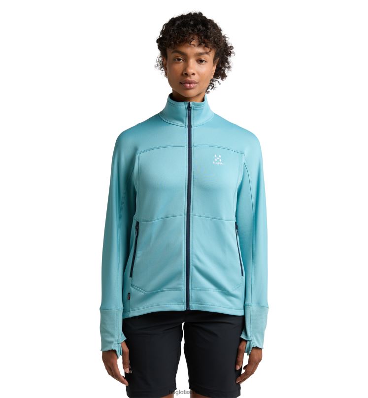 Frost Blue Women Haglofs Betula Jacket Tops ZXT0L560