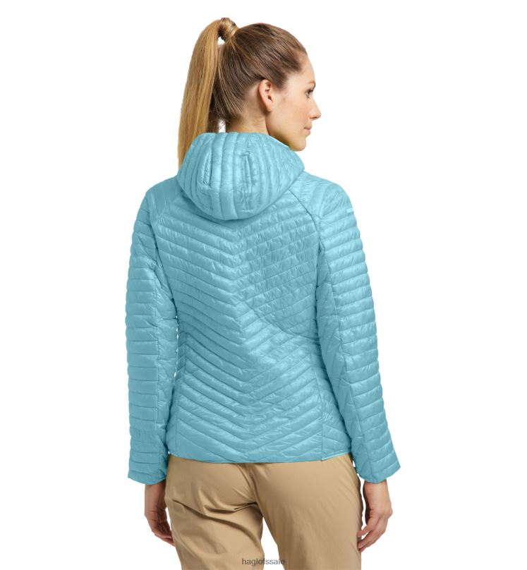 Frost Blue Women Haglofs L.I.M Mimic Hood Tops ZXT0L720