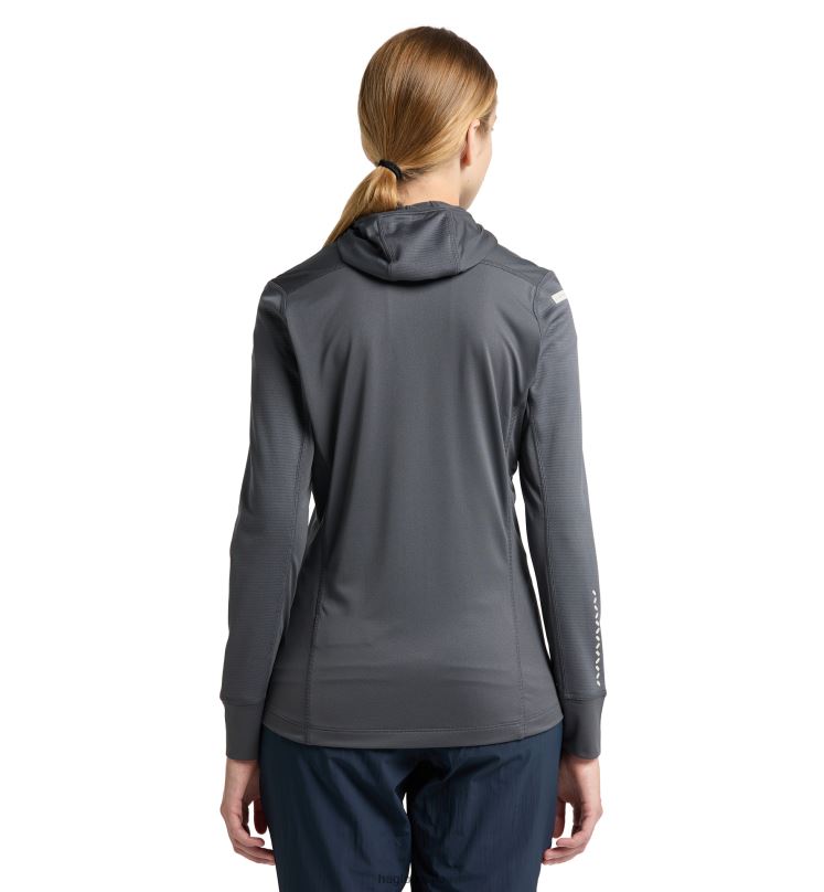 Magnetite Women Haglofs L.I.M Mid Multi Hood Tops ZXT0L597