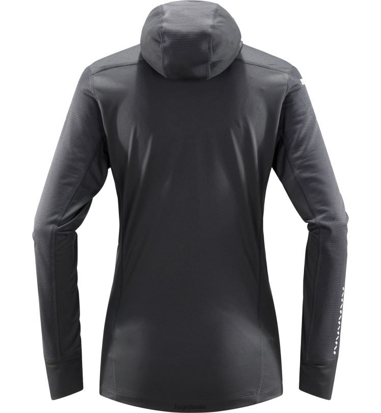 Magnetite Women Haglofs L.I.M Mid Multi Hood Tops ZXT0L597