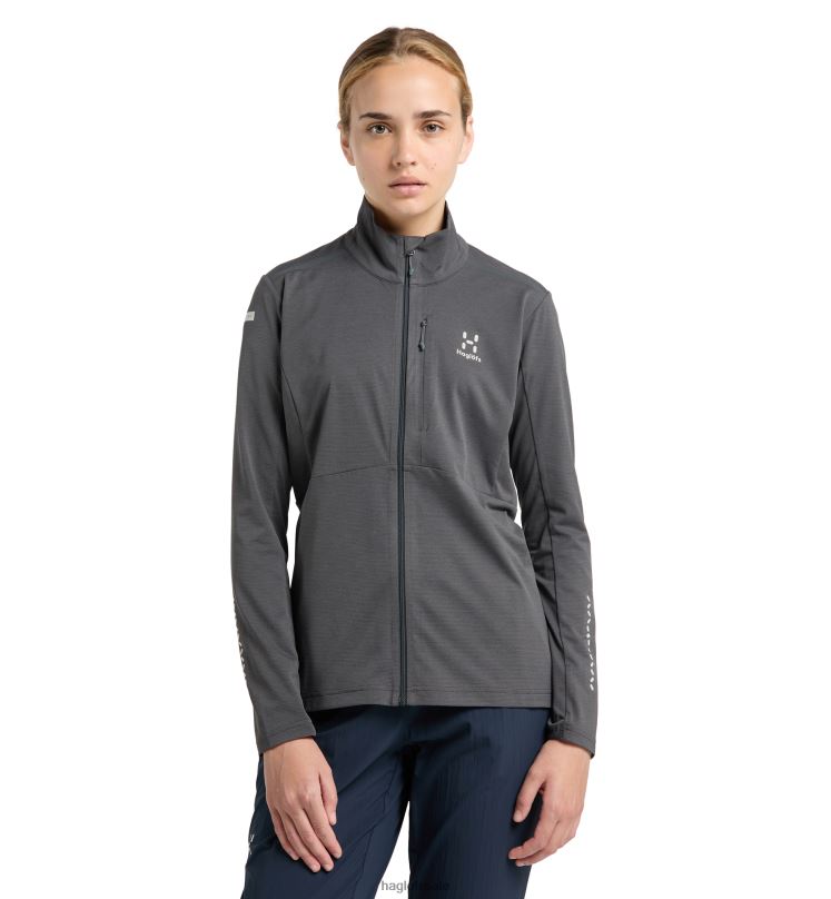 Magnetite Women Haglofs L.I.M Strive Mid Jacket Tops ZXT0L587