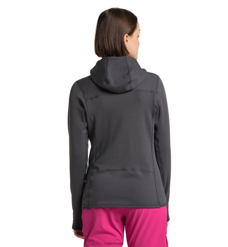 Magnetite Women Haglofs Roc Nordic Mid Hood Tops ZXT0L734