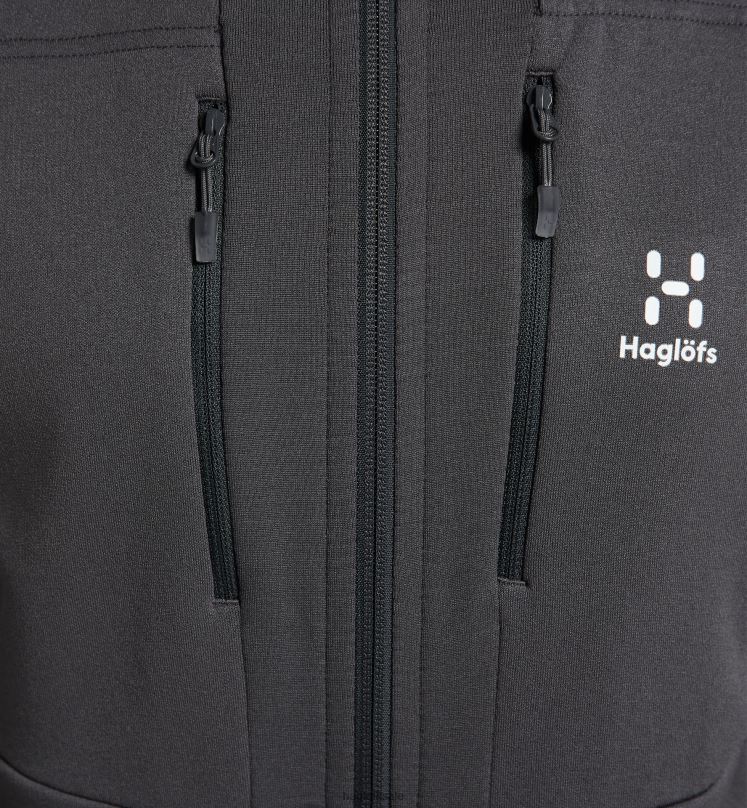 Magnetite Women Haglofs Roc Nordic Mid Hood Tops ZXT0L734