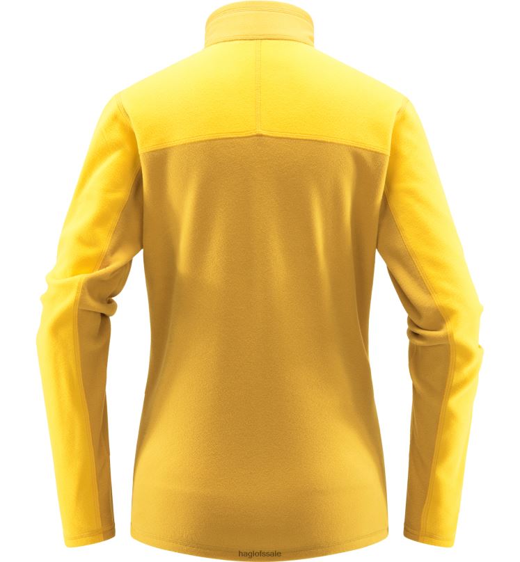 Pumpkin Yellow/Autumn Leaves Women Haglofs Buteo Mid Jacket Tops ZXT0L571