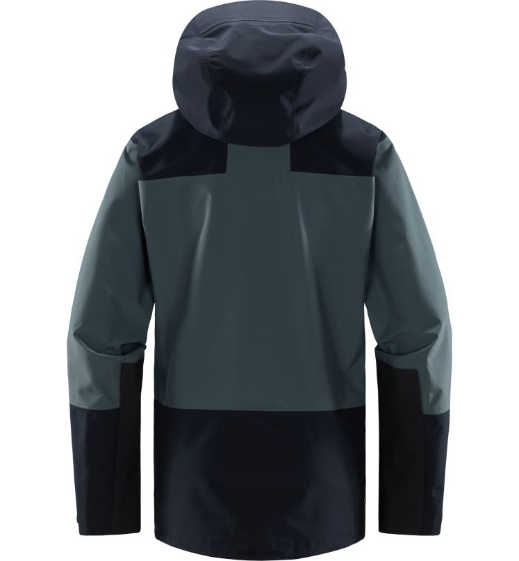 Steel Blue/Tarn Blue Women Haglofs ROC Sloper Proof Jacket Tops ZXT0L642