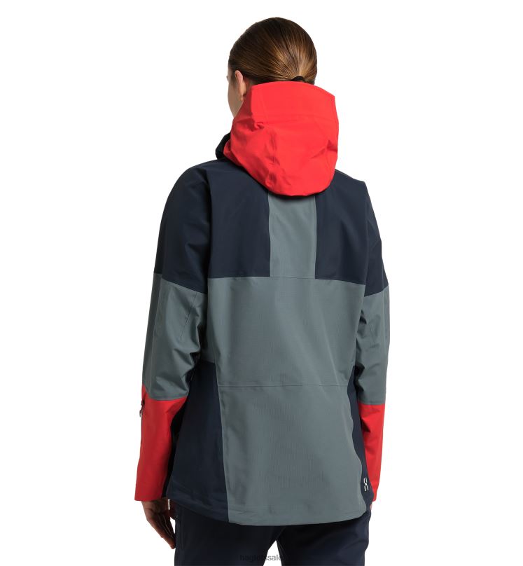 Steel Blue/Tarn Blue Women Haglofs Spitz GTX Pro Jacket Tops ZXT0L601