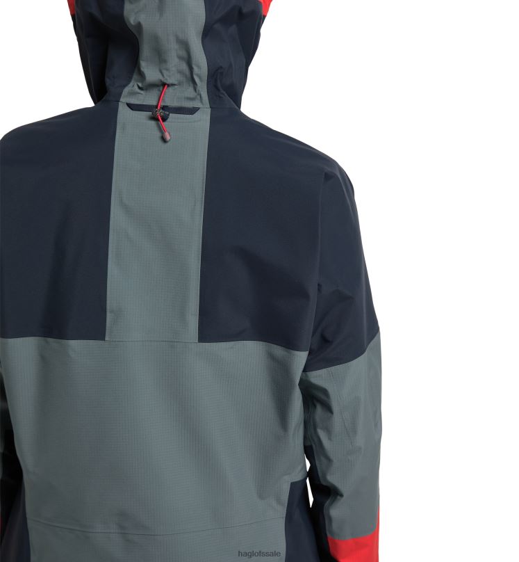 Steel Blue/Tarn Blue Women Haglofs Spitz GTX Pro Jacket Tops ZXT0L601