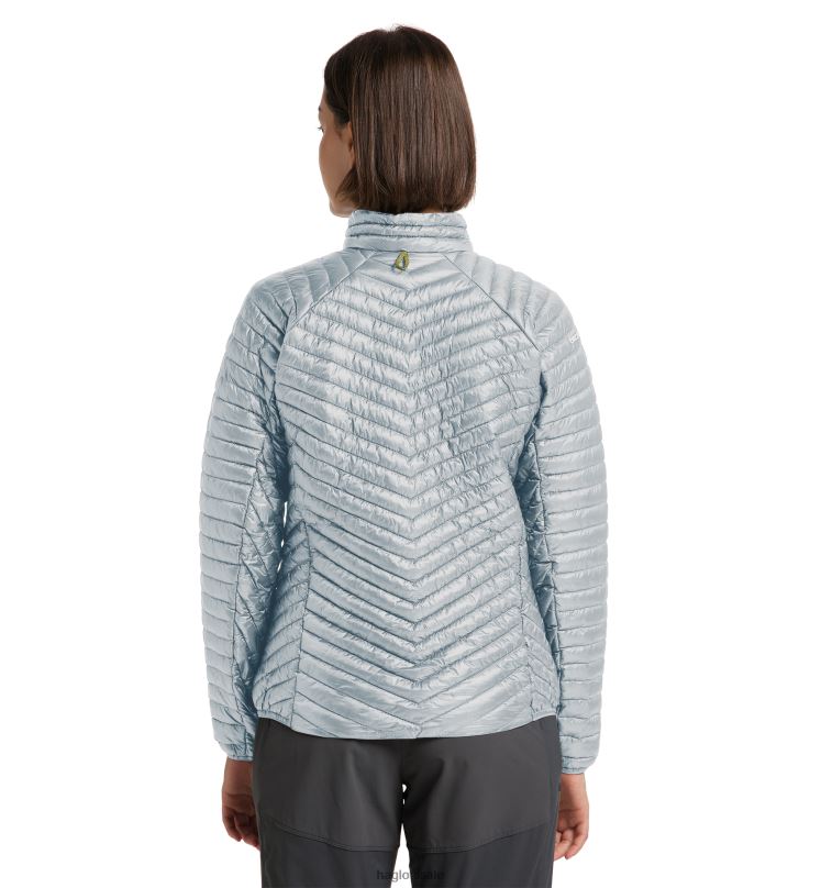 Stone Grey Women Haglofs L.I.M Mimic Jacket Tops ZXT0L551