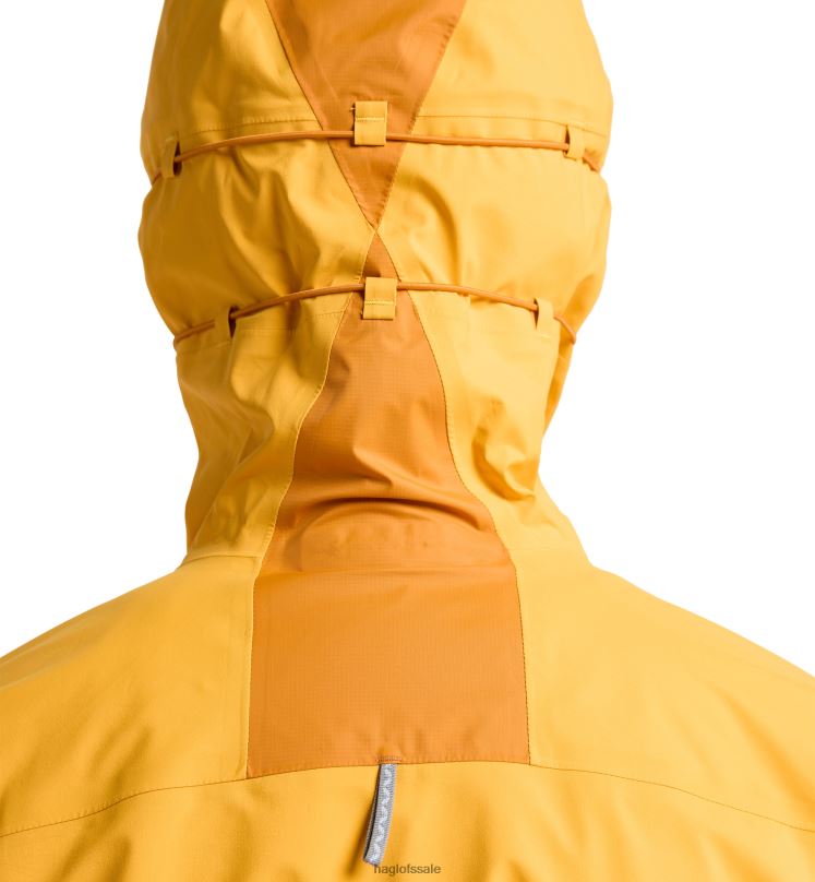 Sunny Yellow/Desert Yellow Women Haglofs L.I.M GTX Active Jacket Tops ZXT0L667