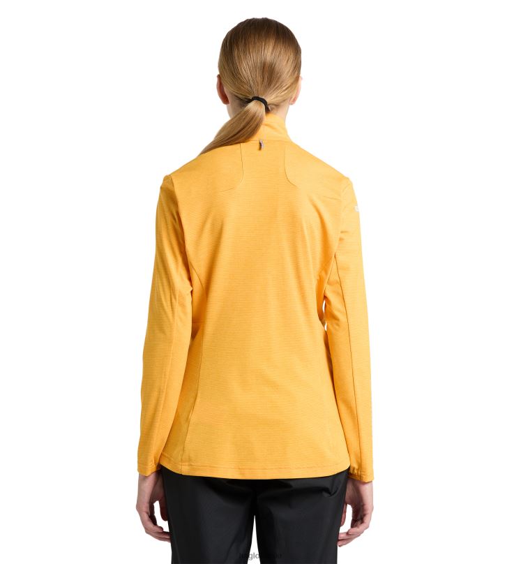 Sunny Yellow Women Haglofs L.I.M Strive Mid Jacket Tops ZXT0L589