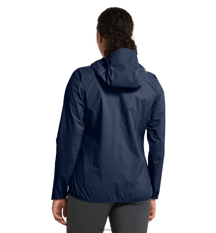 Tarn Blue Women Haglofs L.I.M GTX Active Jacket Tops ZXT0L665