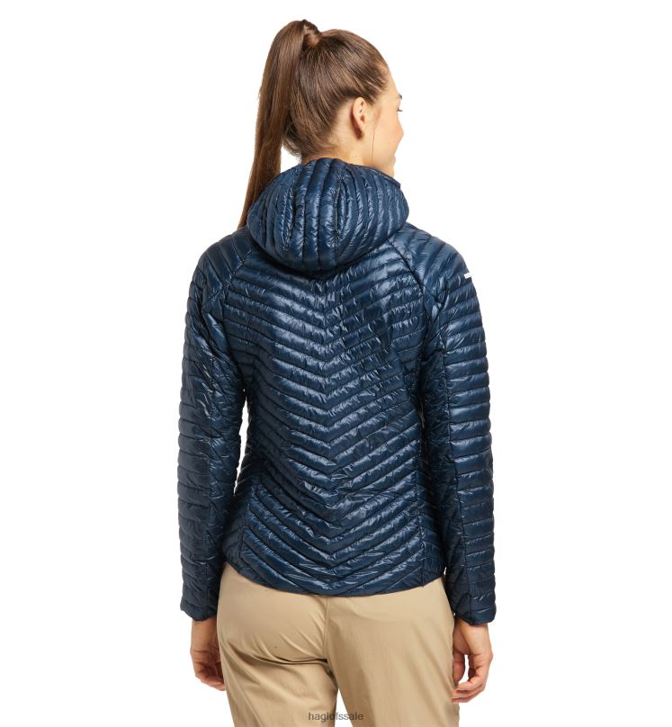 Tarn Blue Women Haglofs L.I.M Mimic Hood Tops ZXT0L659