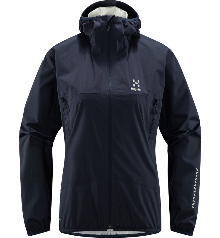 Tarn Blue Women Haglofs L.I.M Proof Jacket Tops ZXT0L580