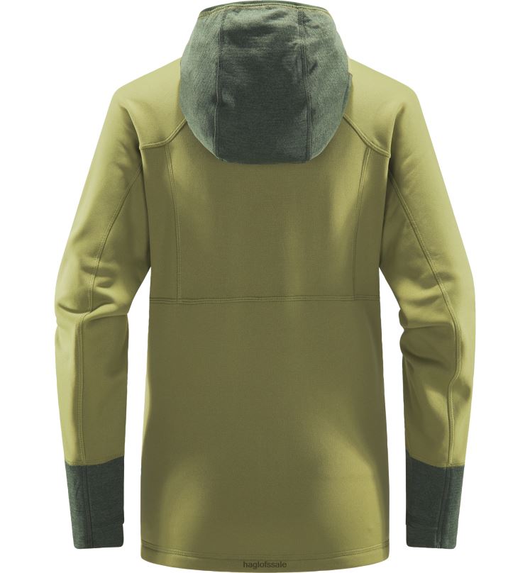 Thyme Green/Fjell Green Women Haglofs Betula Hood Tops ZXT0L688