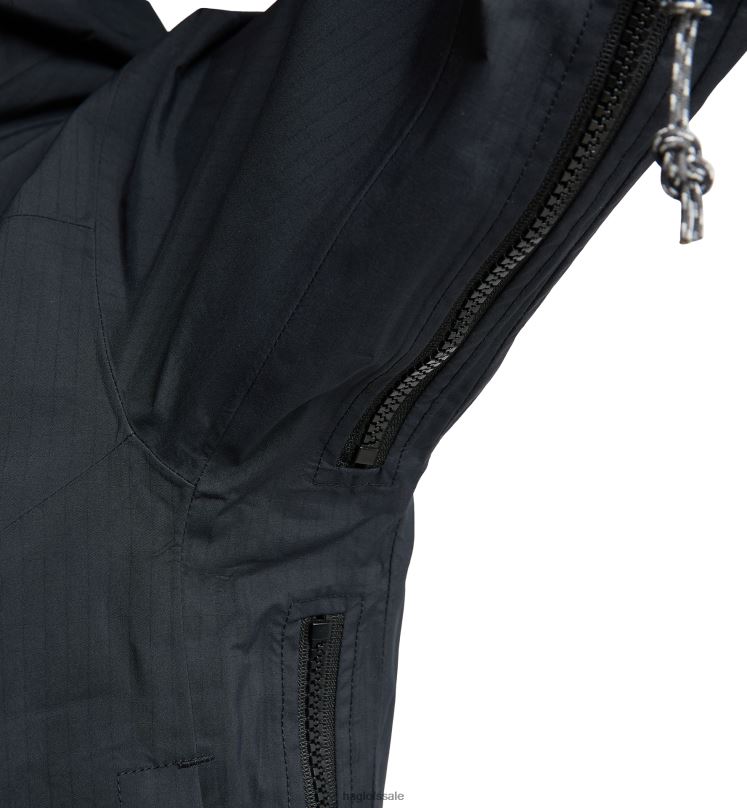 True Black Women Haglofs ROC Mono Proof Jacket Tops ZXT0L636