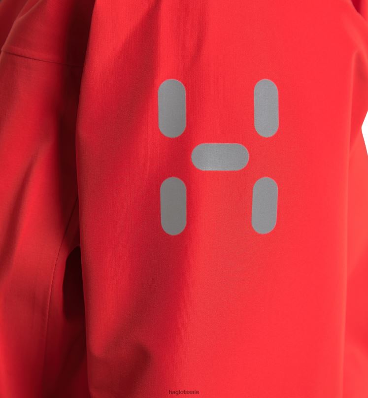 Zenith Red/True Black Women Haglofs L.I.M ZT Mountain GTX PRO Jacket Tops ZXT0L649